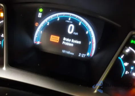 2018 Honda Civic Ex z USA, uszkodzony, nr VIN 19XFC2F70JE206462